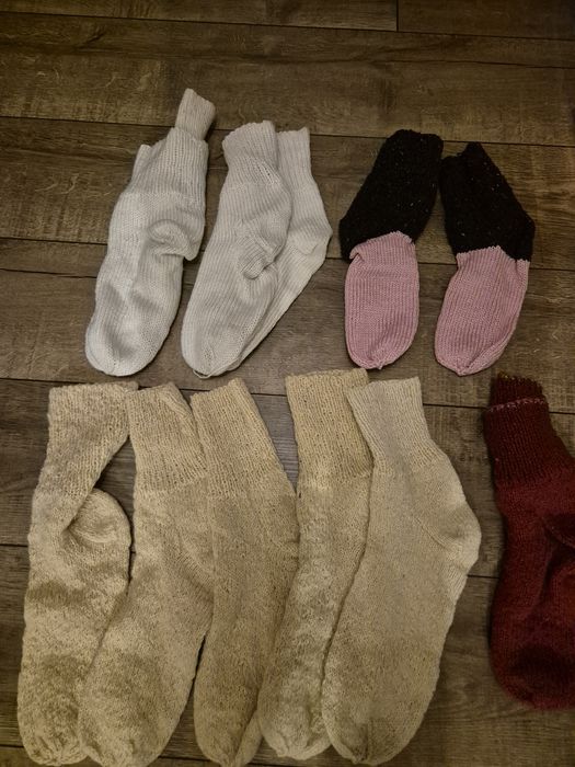 Skarpety ręcznie robione