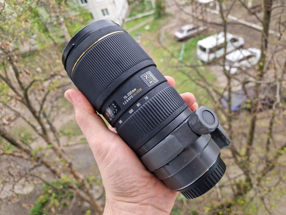 sigma 70 200 canon - купить объективы - Цена на OLX.ua