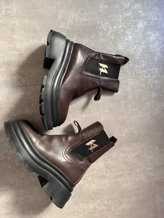 Кожание ботинки черевики Karl lagerfeld  оригінал