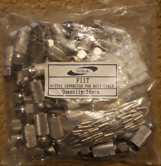 Роз'єм F11 під TV магістральний кабель