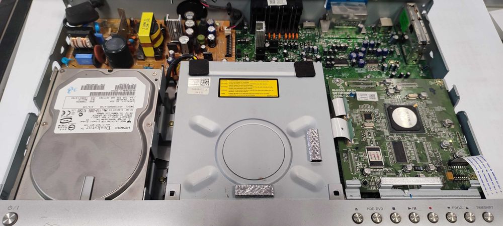 Nagrywarka LG RH177 z pilotem - nagrywa na HDD na płyty nie nagrywa