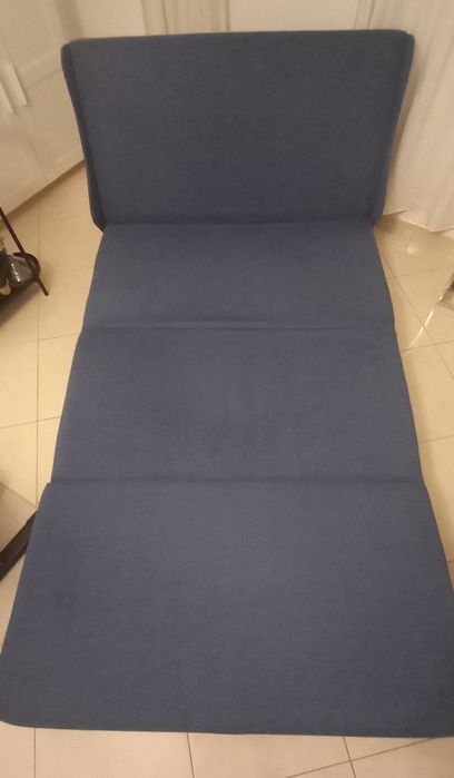 Sofá tipo cambalhota usada 2 lugares