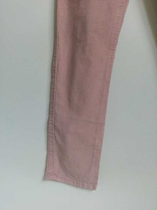 Długie spodnie rurki miękkie elastyczne różowe wiosenne Zara 122 7 lat