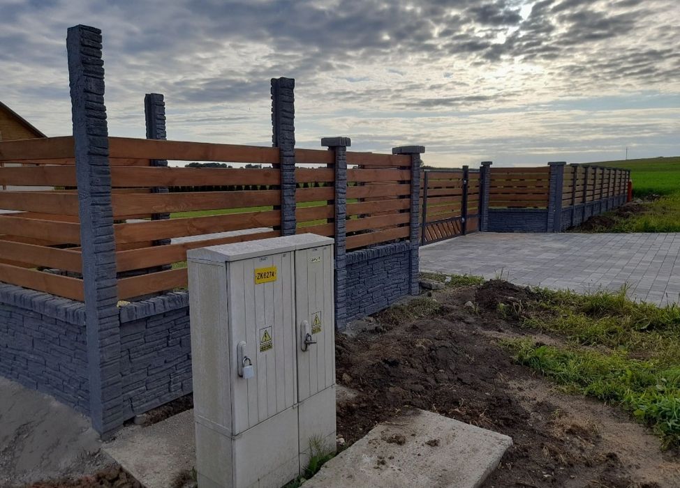 Kompleksowy montaż ogrodzeń/Usługi brukarskie