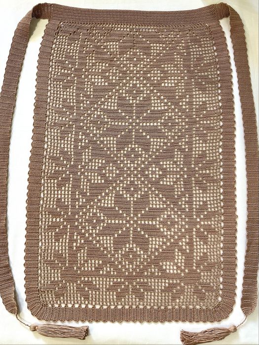 Припинда, фартух гачком, етно стиль