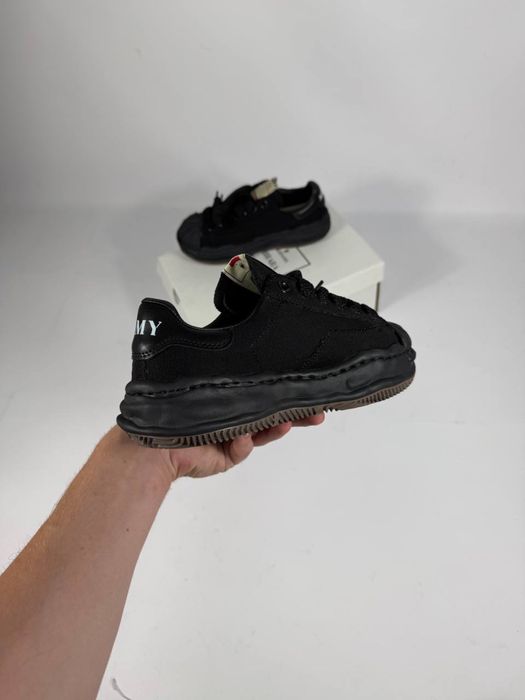 [БЕЗ ПЕРЕДОПЛАТИ] Кеди Maison Mihara Yasuhiro MMY all black чорні