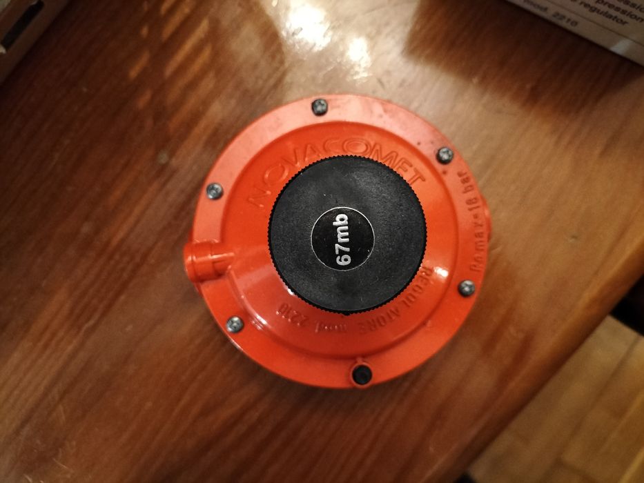 Redutor de gás NovaComet de propano 50 e 67mb