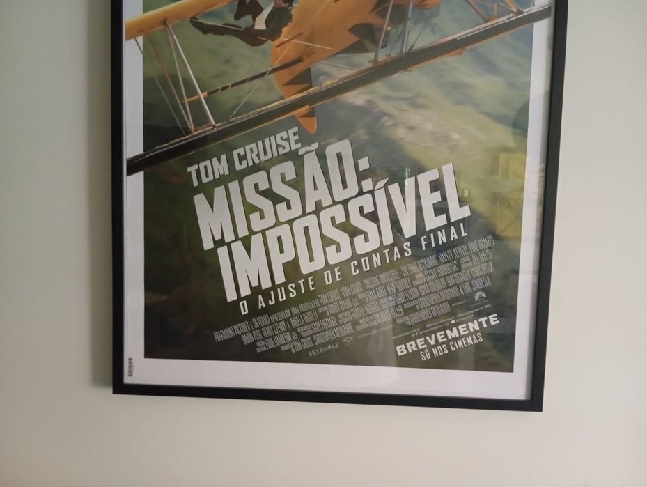 Moldura 100*70 Cinema Missão Impossível O Ajuste de Contas Final