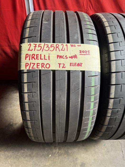Pneus 275/35/21 Pirelli P/Zero  Homolgacao Tesla como novos