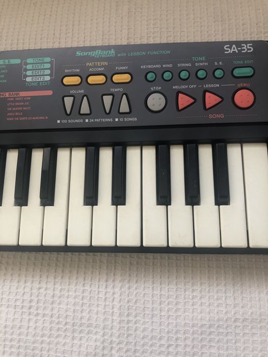 Keyobard Casio  SA- 35 rzadki
