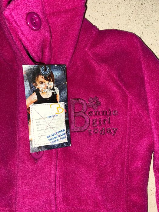 Casaco 4 Anos • Bennie • Novo com etiqueta