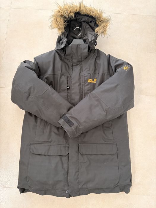 Parka puchowa Jack Wolfskin kurtka zimowa męska