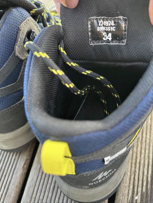 Botas caminhada criança