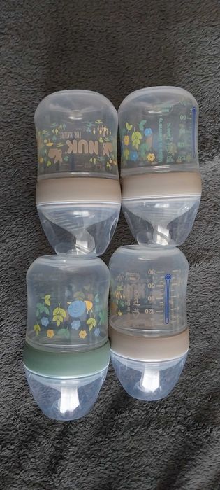 12 Biberões Chicco e NUK