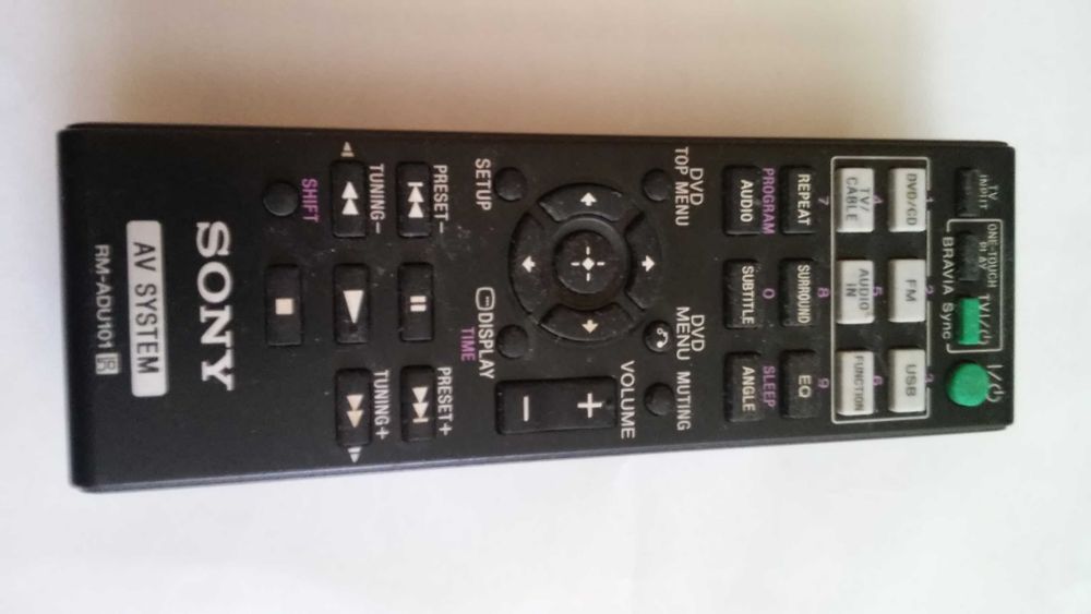 Pilot SONY RM-ADU101 oryginalny AV system Możliwa wysyłka