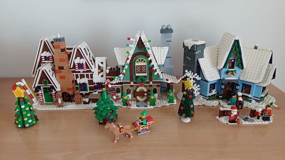 Conjunto sets Lego Natal  Christmas #10293 # 10275 #10267
