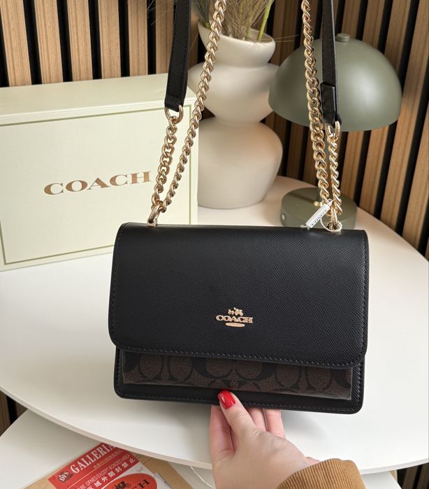 Сумка Coach Klare Crossbody bag / сумка коач, коуч чорна