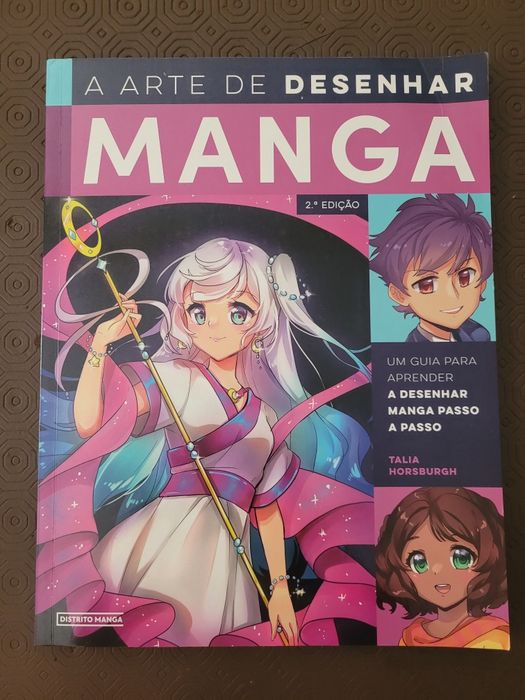Livro novo a arte de desenhar manga