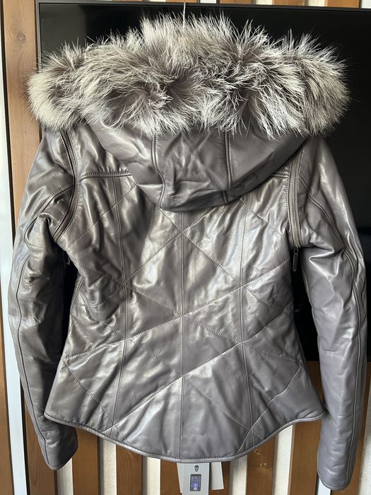Жіноча Шкіряна куртка Phillipp Plein