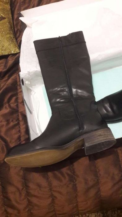 Kozaki damskie typu oficerki