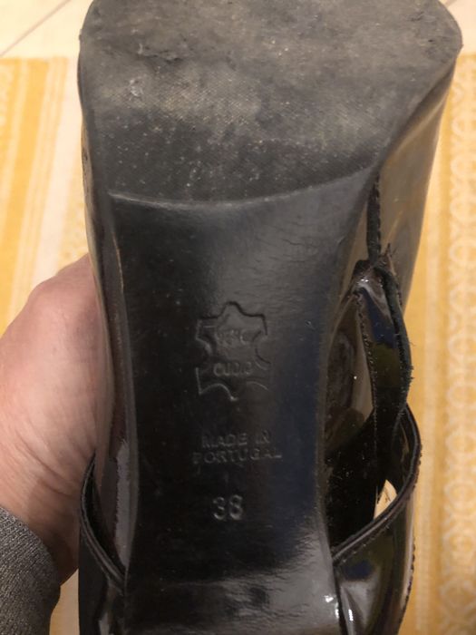 Botins de verniz Pablo Fuster, 38