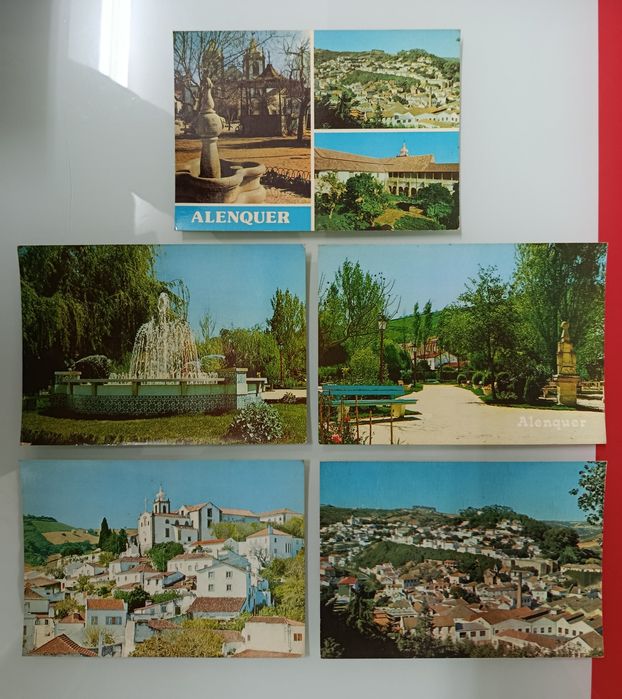POSTAIS: Vimeiro, Serpa, Rio Maior, Viseu, Alenquer, Lagos e Évora