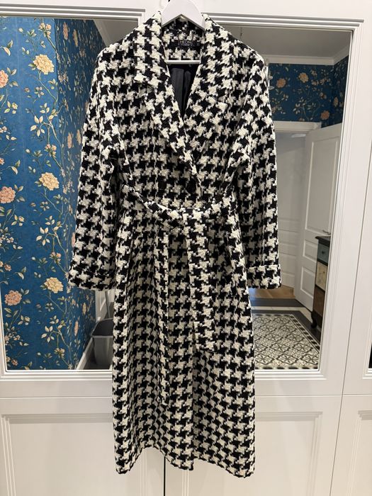 Пальто в клітинку dior, весняне, нове