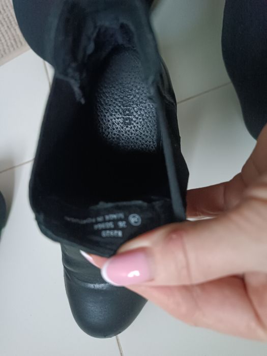 Buty damskie skórzane Bianco