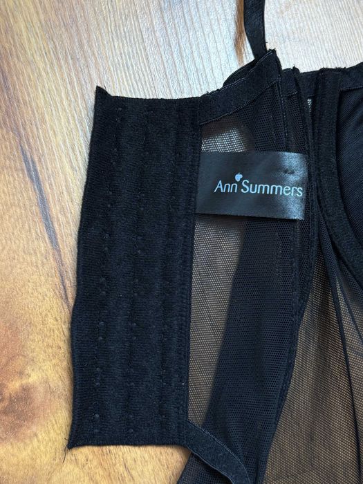 Gorset seksowny z paskami do pończoch coquette Ann Summers 80D S