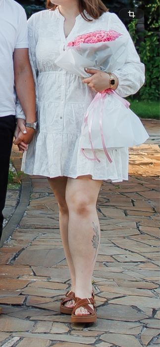 Біла сукня Reserved 44