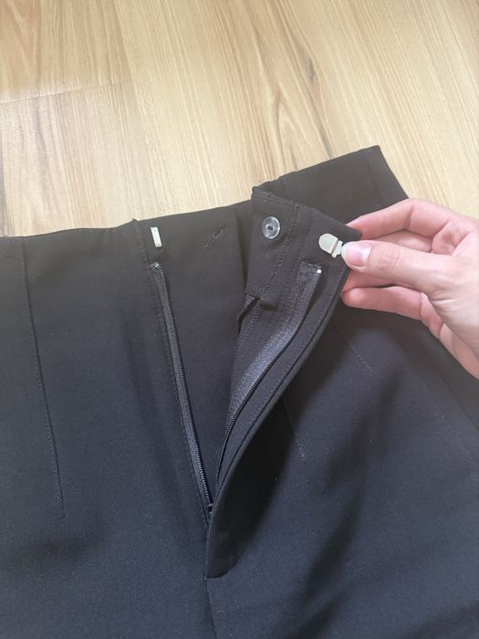 Czarne spodnie eleganckie
