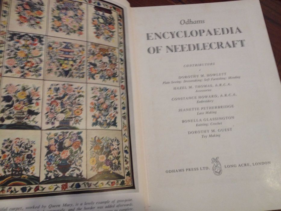 Odhams Encyclopaedia of Needlecraft illustrated