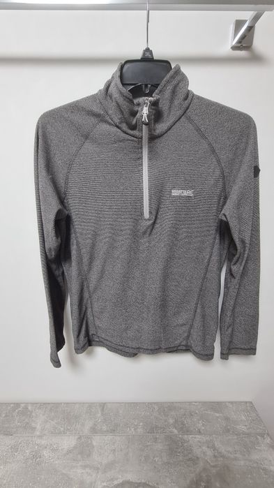 Мужская серая флисовая кофта с молнией  от бренда Regatt