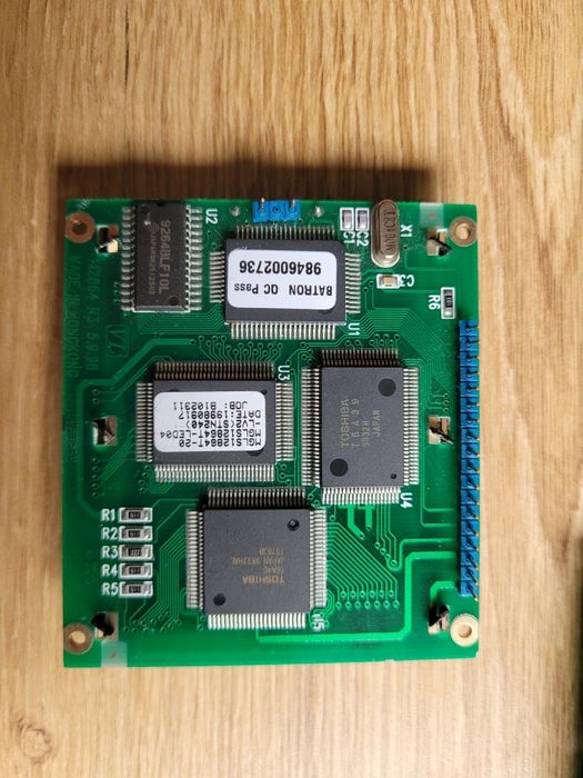 Wyświetlacz graficzny LCD 128x64 Arduino Toshiba T6963c Łódź Polesie ...