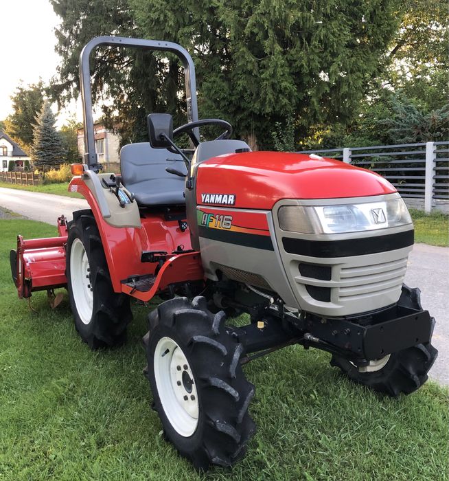 Traktorek 4x4 Yanmar AF116 Japoński Mini Traktor Ogrodniczy 2003 rok  REWERS 16 KM Wspomaganie kierownicy !!!