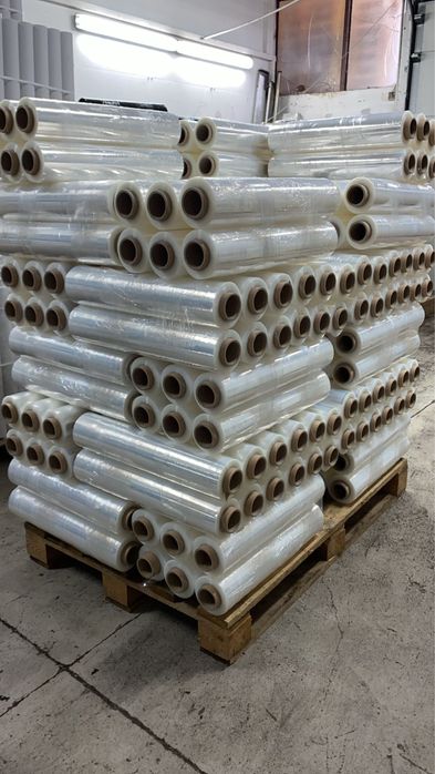 Folia stretch mocna transparent/czarna/biała