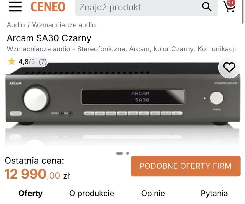 Arcam SA30 „all in one” (RRP 12 990zł) / Gwarancja / Oferta Specjalna