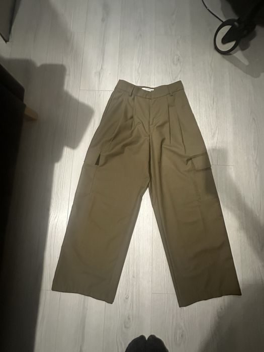 Шикарные брюки карго с карманами по бокам commense