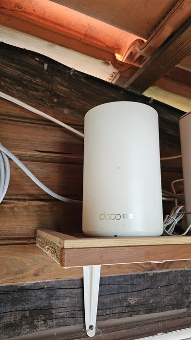 Deco x20 4G+ e antena 4G externa.