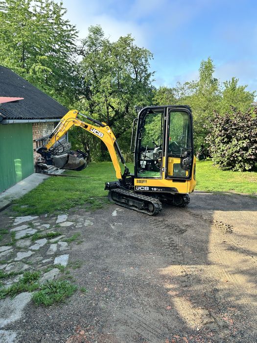 Minikoparka 2t koparka JCB 19c1 2021rok BOGATA WERSJA!  KUBOTA KOMATSU VOLVO CAT YANMAR