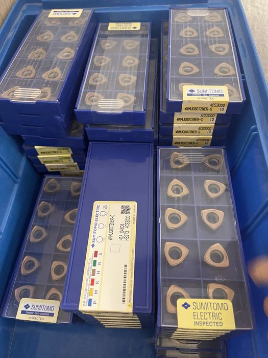 Пластини на різці . Фрези Guhring 12. Свердла 1-1,4 срср