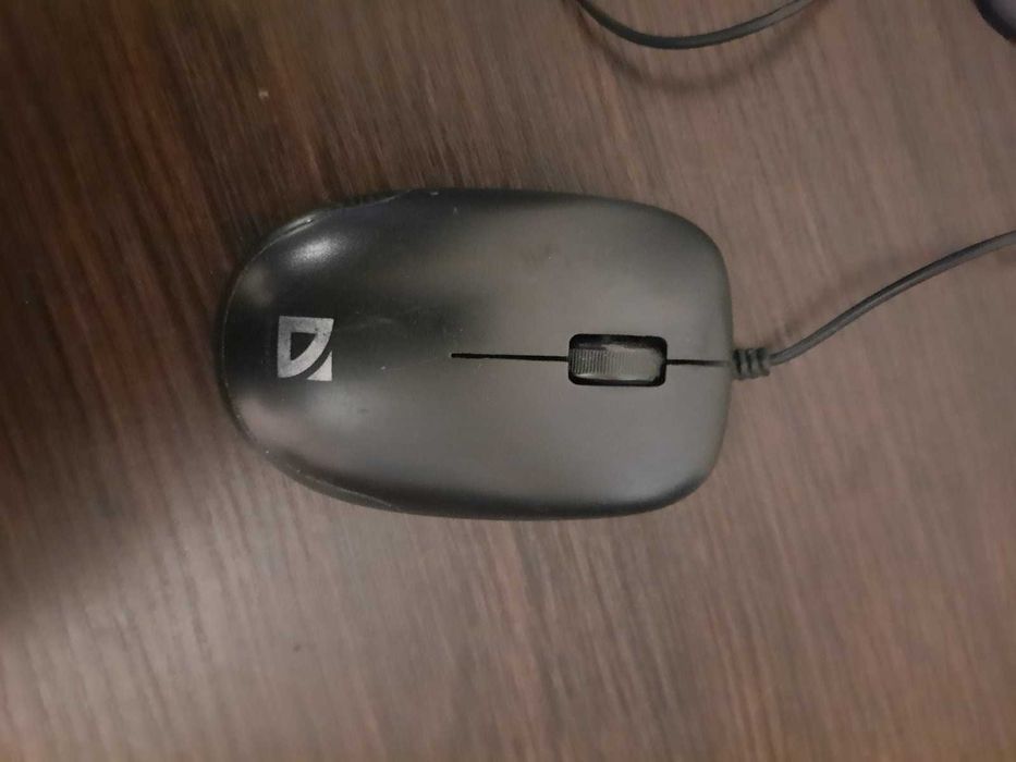 Компьютерная мышь Defender мышка проводная для ПК