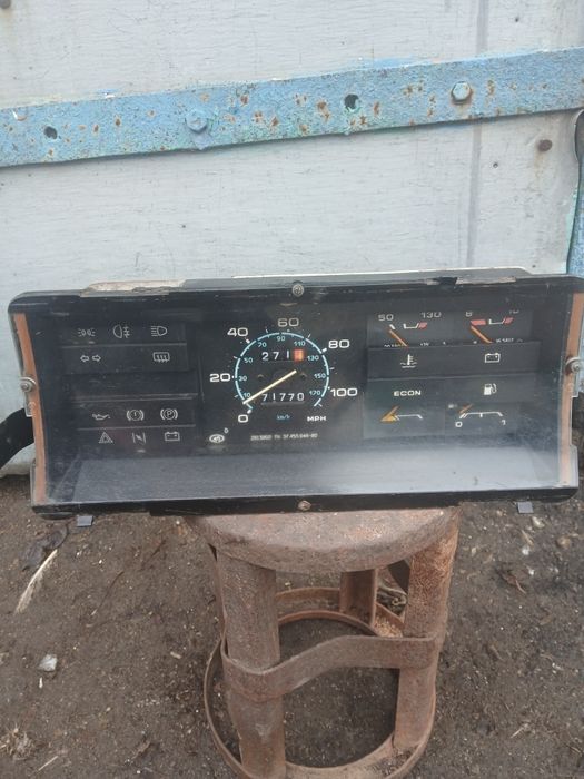 Панель приладів ваз 2108-09 в милях