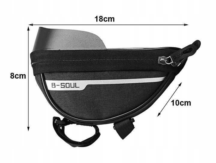 SAKWA ROWEROWA NA TELEFON Torba Uchwyt Wodoodporna. Solidna ETUI CASE