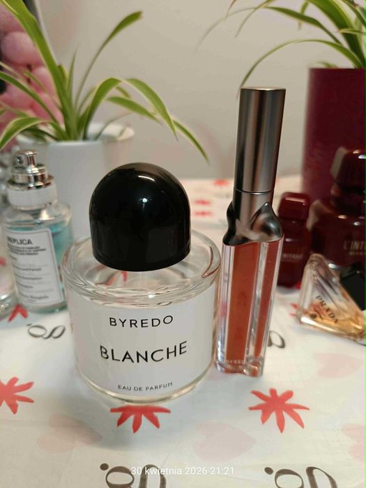 Byredo Blanche perfum aldehydowy + Liquid Lipstick Vinyl Thar Desert 255 gratis