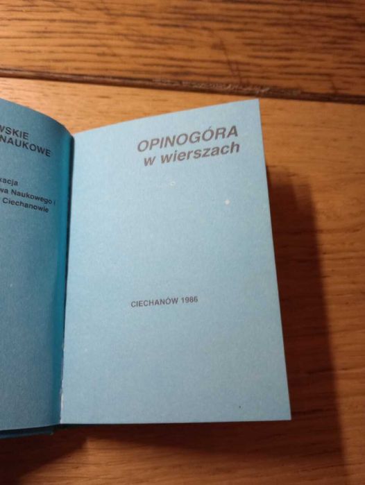 Opinogóra w wierszach. Mini- książeczka. 1986rw.
