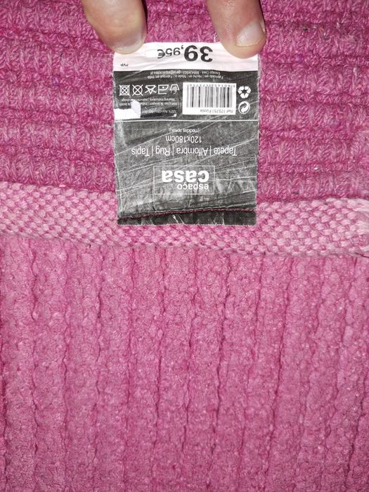 50% ::: 2 Tapetes Rosa :: Marca Espaço Casa