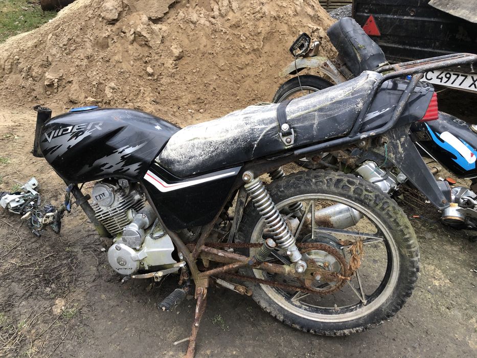 Мотор viper zs150куб запчастини, запчастини viper zs125, мотор 150куб