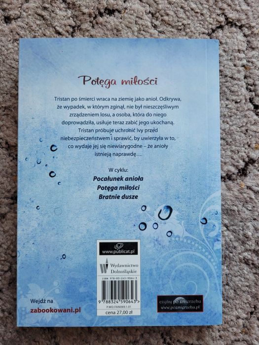 Książka " Potęga miłości" Elizabeth Chandler