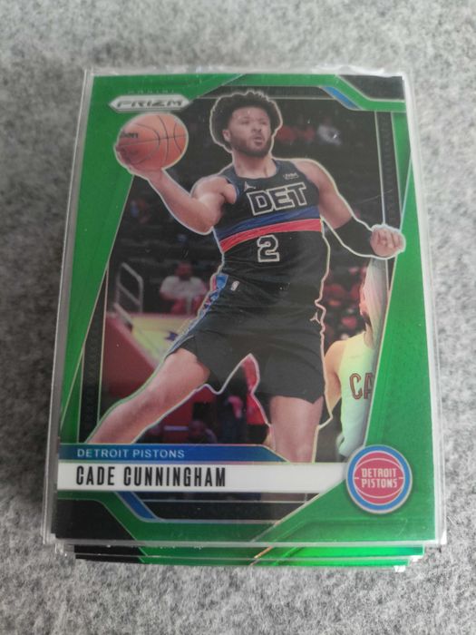 23 karty NBA 2024-25 Panini Prizm Green Cunningham Embiid Wagner Bane